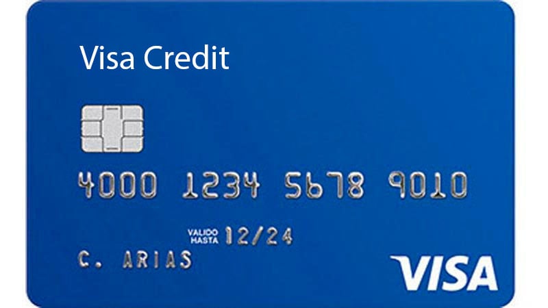 Tarjeta Visa Credit